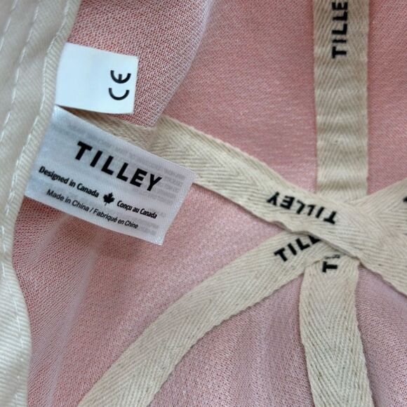 Tilley - Unisex Waxed Baseball Cap Peach Colored Size Small/Medium main image 6